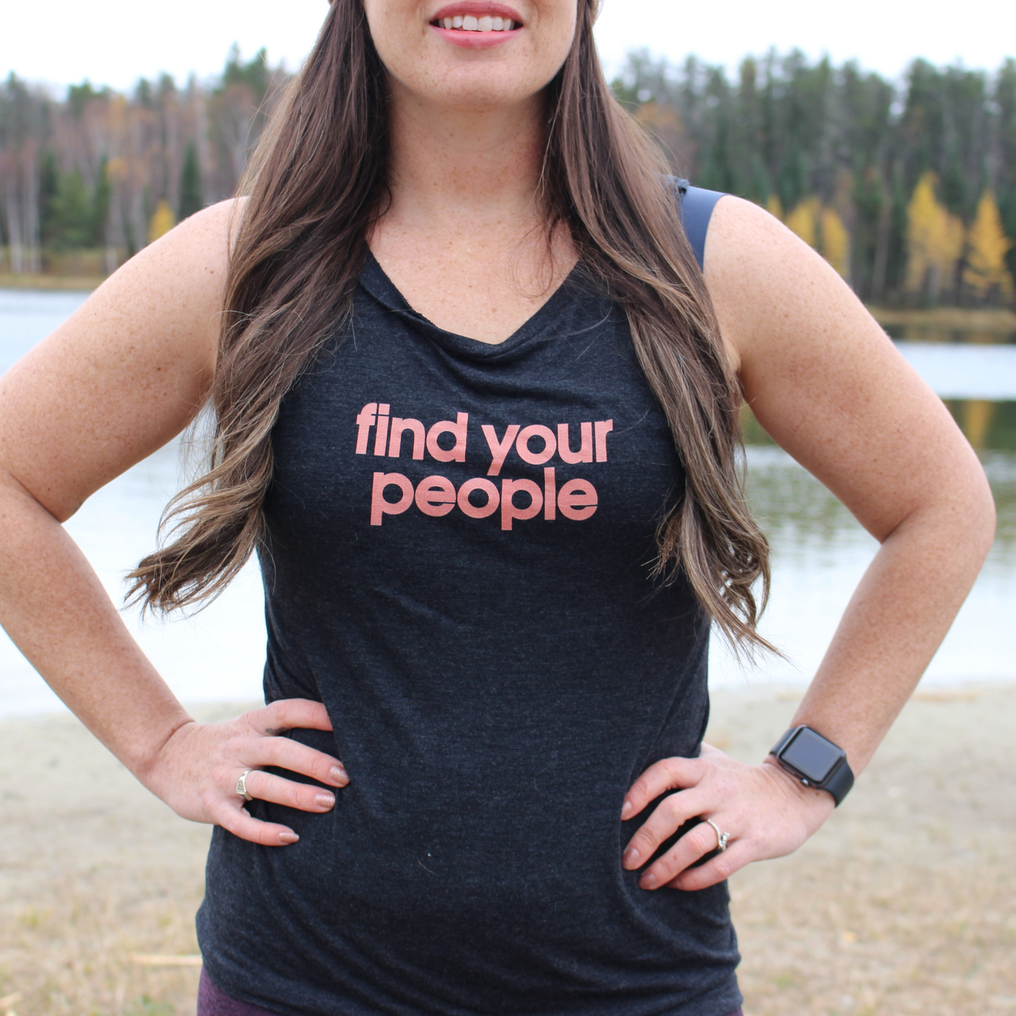 Ladies’ Muscle Tank - Find your people